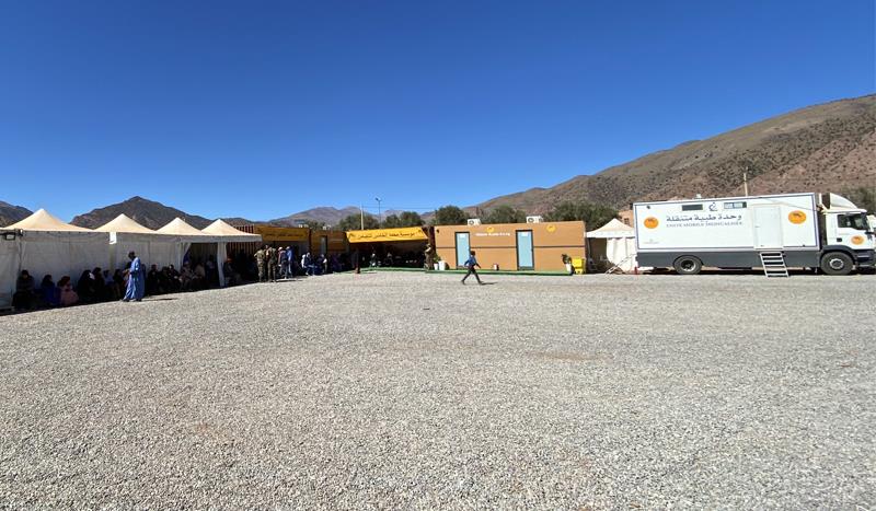 زلزال الحوز.. حماة طبية لجراحة المياه الزرقاء بمستشفى تحناوت