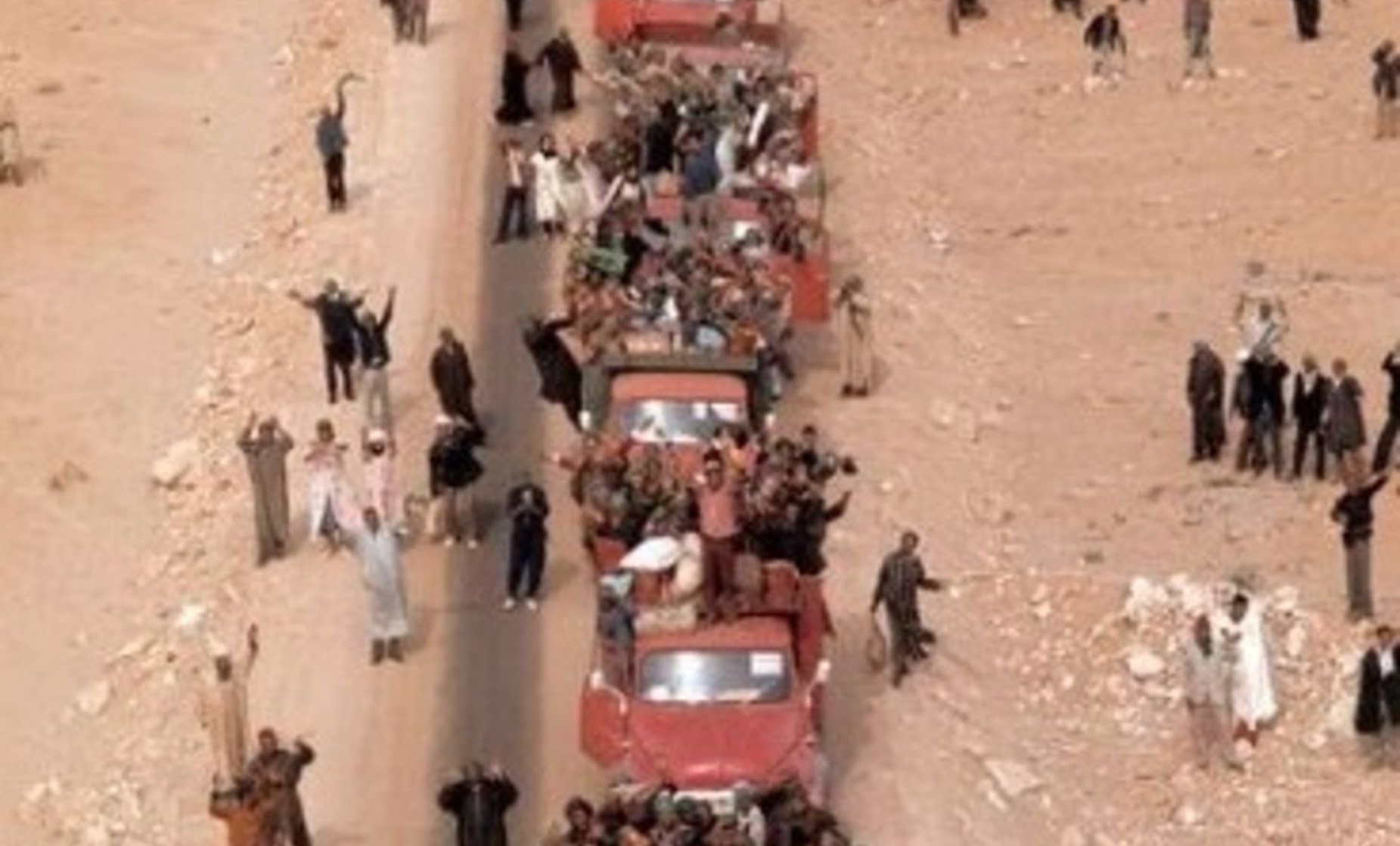 صورة من المسيرة الخضراء تلهب مواقع التواصل في مصر