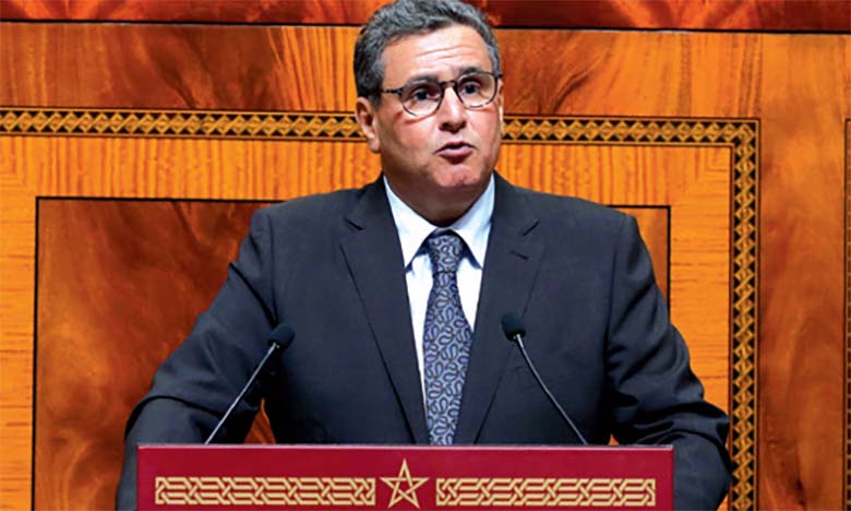 أخنوش أمام مجلس النواب في هذا التاريخ