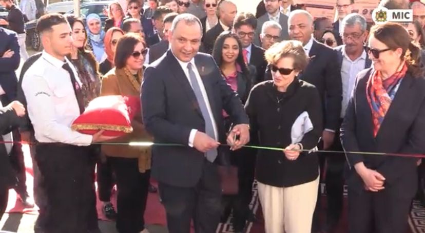 مزور يفتتح مشروع توسعة المجال الصناعي "عين جوهرة"