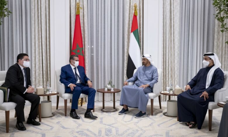 المغرب والامارات يبديان رغبة مشتركة لتعزيز التعاون الاقتصادي