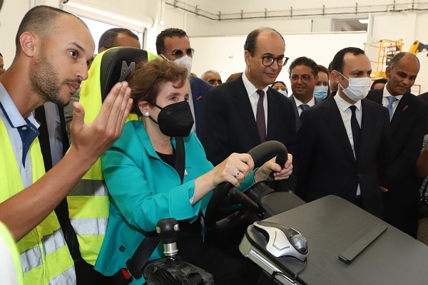 السكوري يتفقد معهد التكوين في مهن النقل واللوجستيك بالنواصر