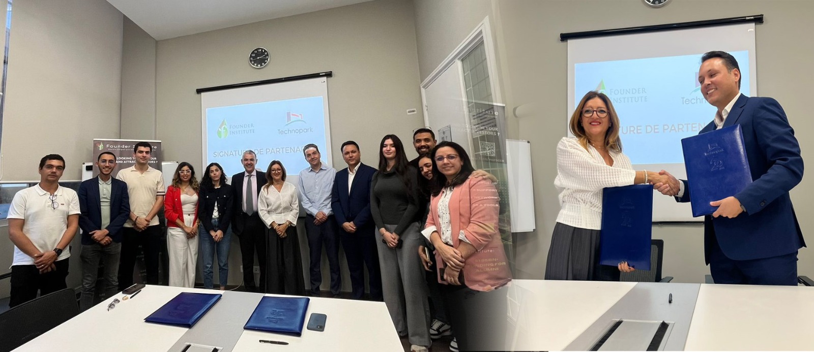 توقيع شراكة استراتيجية بين تكنوبارك و"Founder Institute" لتعزيز ريادة الأعمال بالمغرب