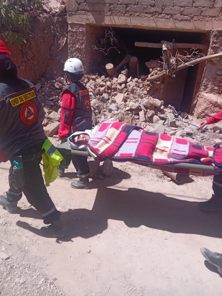 حصيلة وفيات الزلزال تقفز إلى 2862  شخصا