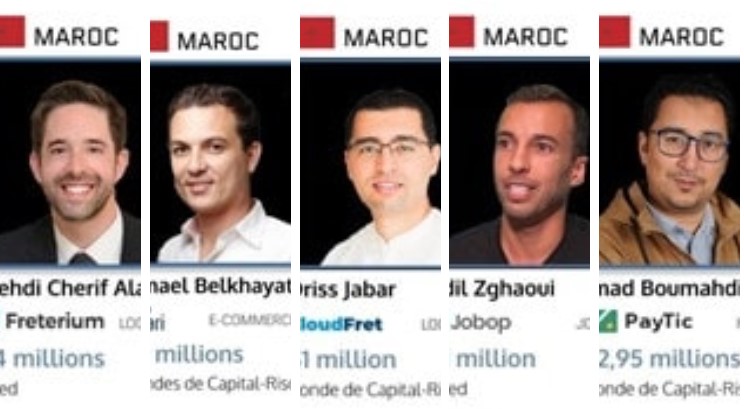 بالأرقام: 5 مقاولين مغاربة جمعوا استثمارات بأكثر من مليون دولار