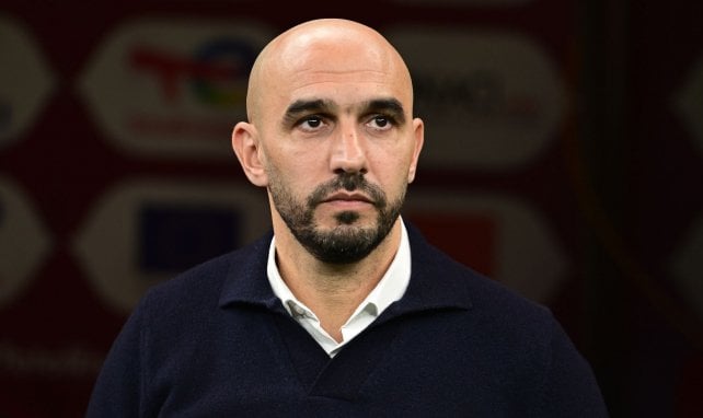 الركراكي: وضعية نايف أكرد مطمئنة والغياب الوحيد المؤثر هو سايس