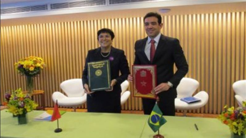 العدوي تلتقي بنظيرها البرازيلي لتفعيل التعاون بين جهازي الحسابات في البلدين