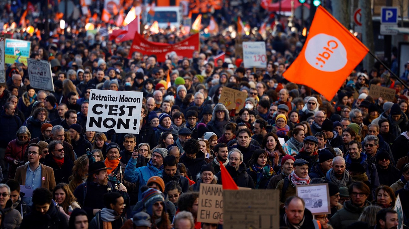 إصلاح التقاعد.. الفرنسيون يخوضون إضرابات ومظاهرات جديدة اليوم الخميس