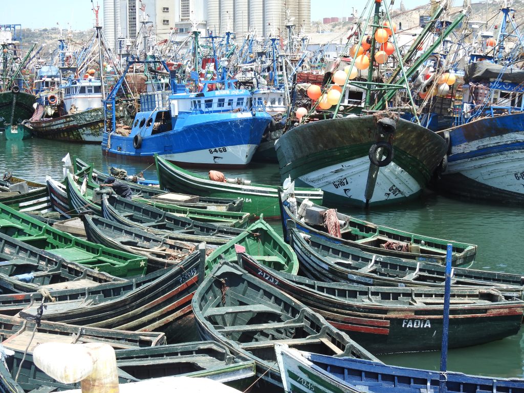 السلطات ترصد مراكب للصيد تلاعبت بجهاز المراقبة بسواحل طانطان