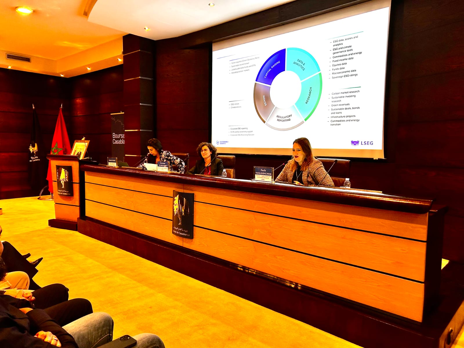 بورصة البيضاء تعرض التكوين الجديد لمؤشرها "مازي ESG"