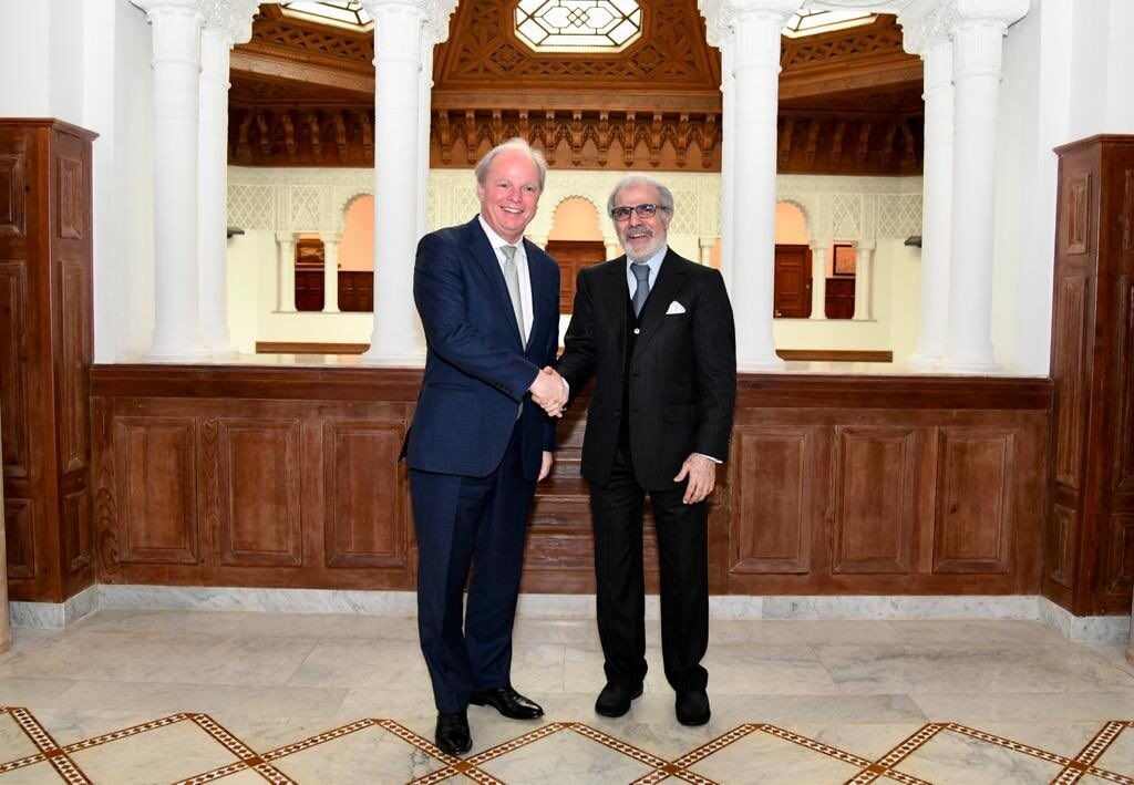 الجواهري يستقبل مسؤولي البنك الدولي