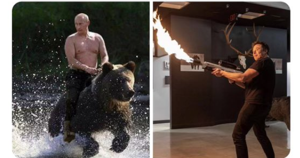 دفاعا عن اوكرانيا...ايلون ماسك يتحدى بوتين بطريقة غير مسبوقة