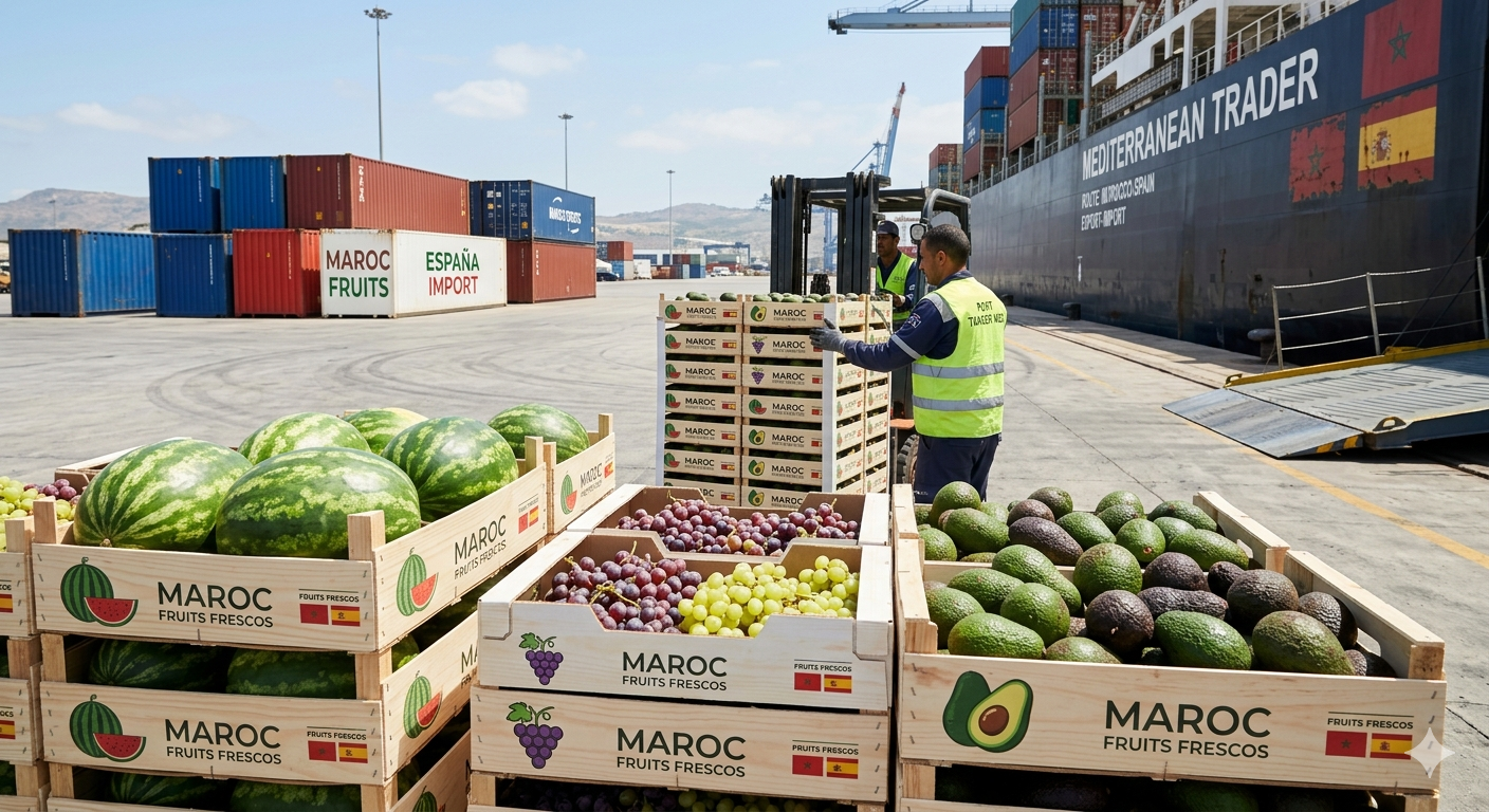 واردات الفواكه في إسبانيا تكشف صعود المغرب في سوق البطيخ والعنب والأفوكادو