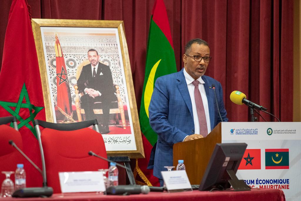 رئيس أرباب العمل الموريتانيين يقدم لرجال الأعمال المغاربة فرص الاستثمار ببلده