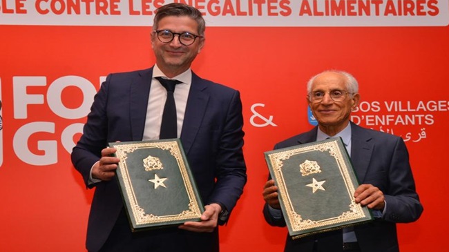 شراكة بين قرى الأطفال SOS المغرب و"مجابن بِلْ" لمكافحة اللامساواة الغذائية