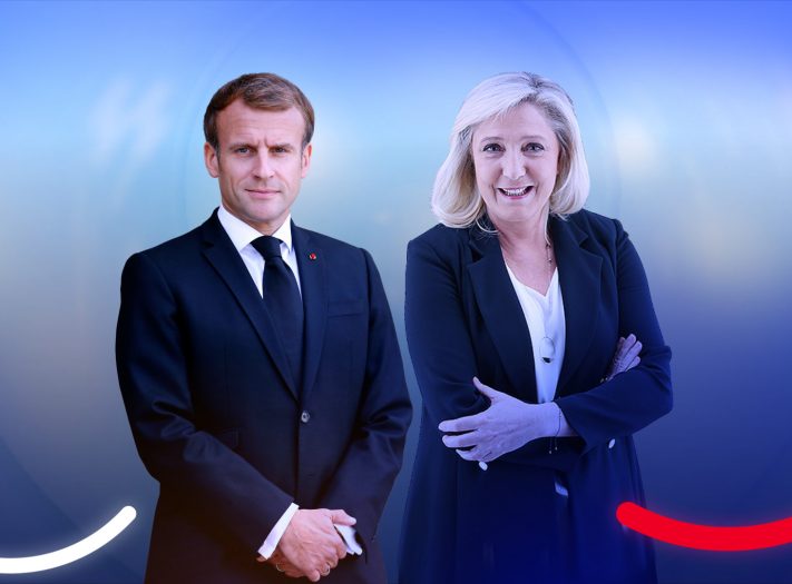 ماكرون ولوبن يتأهلان للدورة الثانية من الانتخابات الرئاسية الفرنسية
