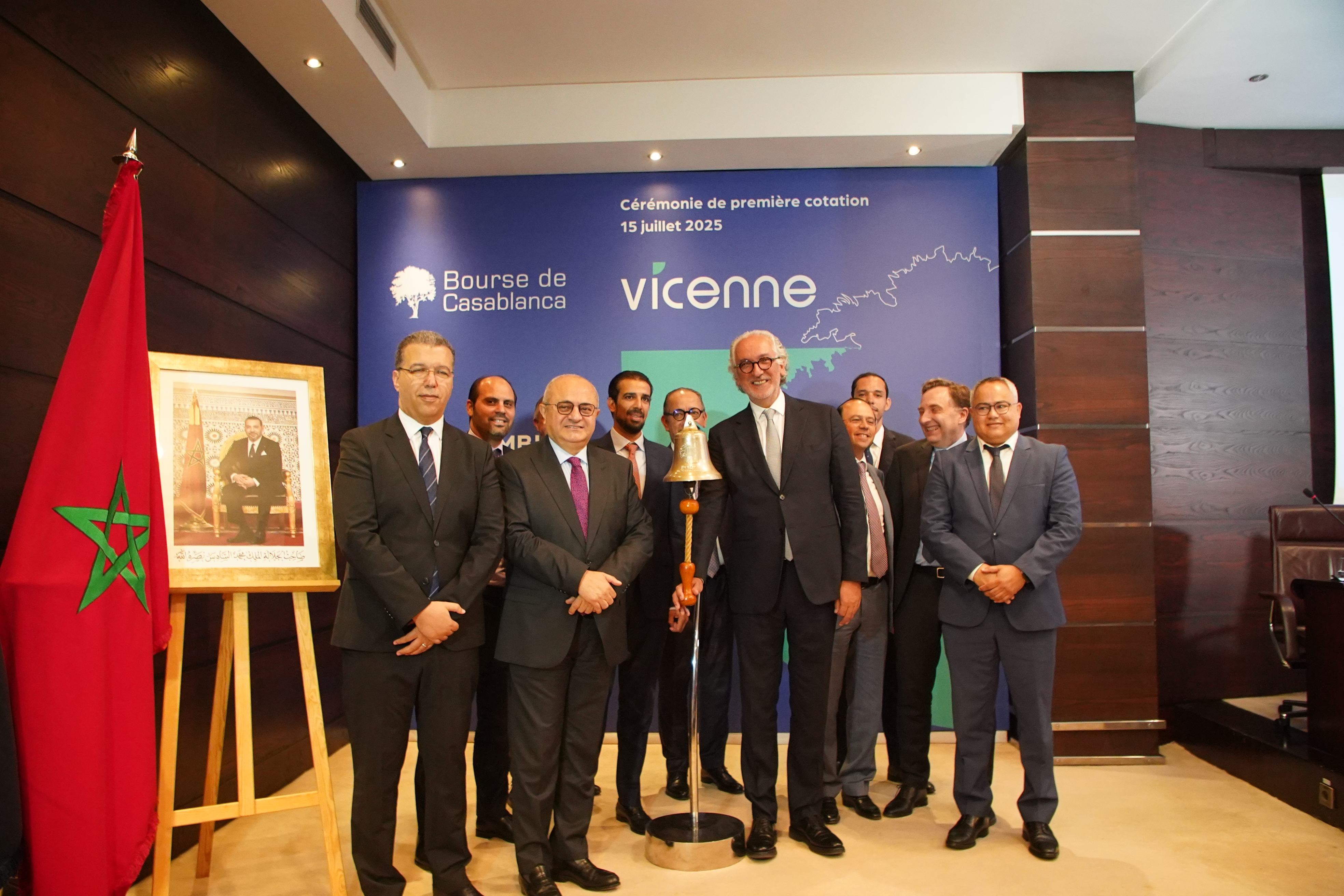 مجموعة "Vicenne" تدخل بورصة الدار البيضاء بإدراج تاريخي وحجم اكتتاب قياسي