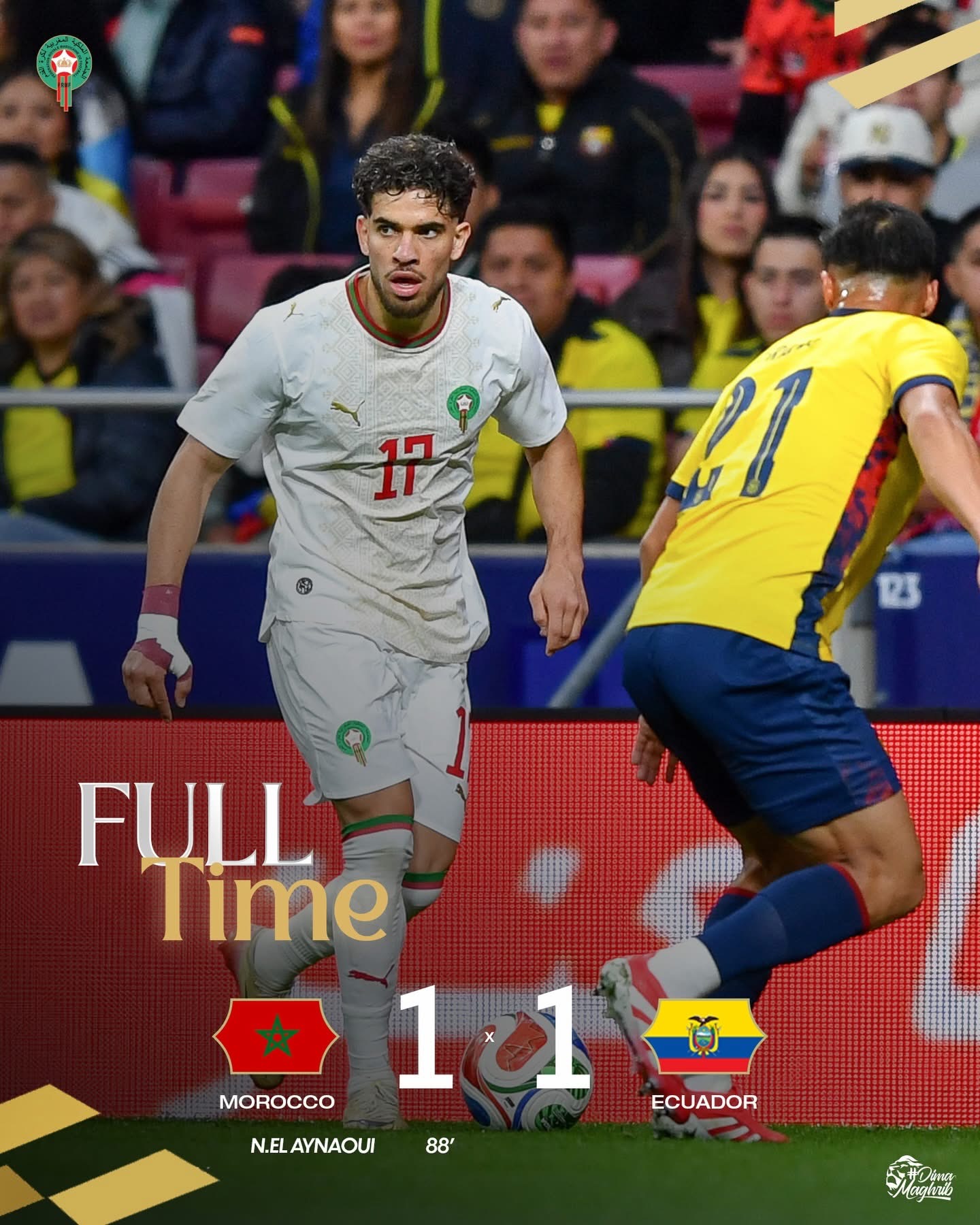 المنتخب المغربي يتعادل في أول اختبار بقيادة وهبي