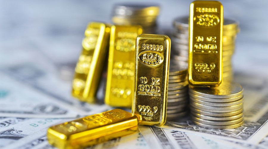 الذهب يواصل مكاسبه وسط تراجع النفط وترقب المستثمرين لمسار الفائدة