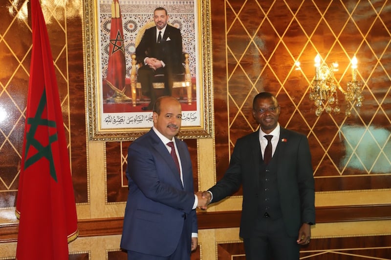 مباحثات تجمع ميارة برئيس المحكمة الإدارية للاتحاد الإفريقي بالرباط