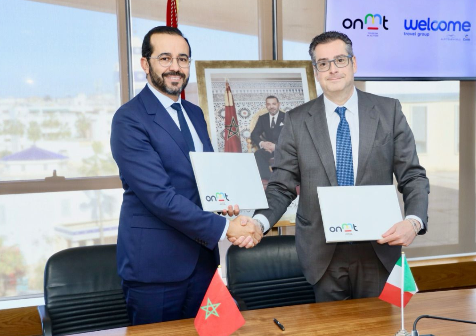 توقيع مذكرة تفاهم بين المكتب الوطني للسياحة و WelcomeTravel Group