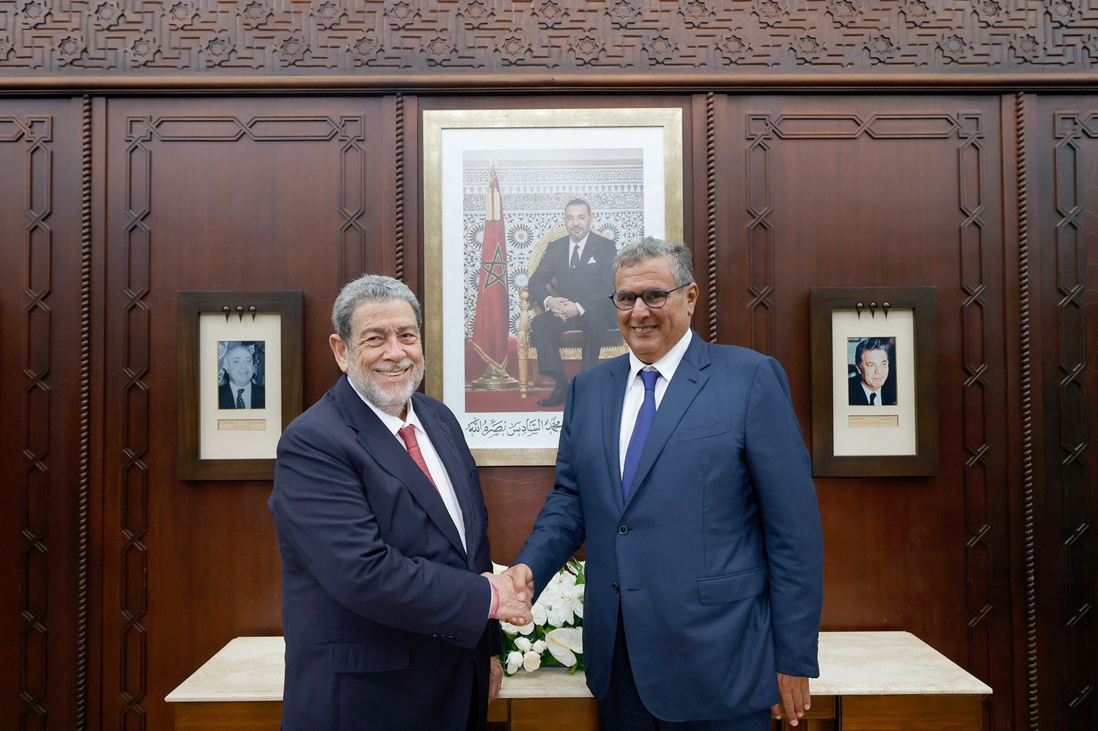 الصحراء المغربية.. أخنوش يستقبل أكبر داعمي المغرب في منطقة الكاريبي