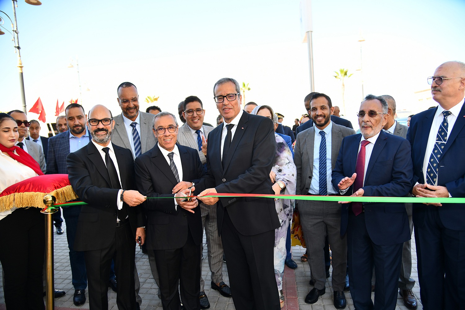 "البنك الشعبي" يفتتح فرعه الجديد بالداخلة