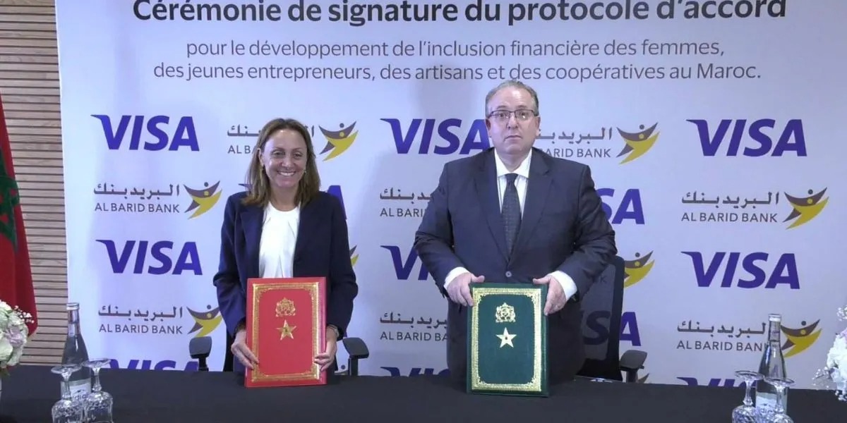 الادماج المالي.. اتفاق بين "البريد بنك" و"فيزا" لفائدة النساء والحرفيين وشباب المقاولين