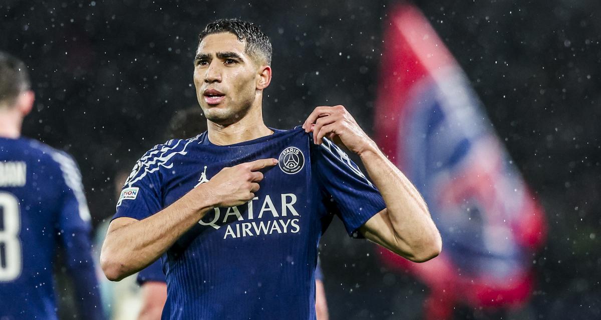أشرف حكيمي المغربي الوحيد في نصف نهائي دوري أبطال أوروبا