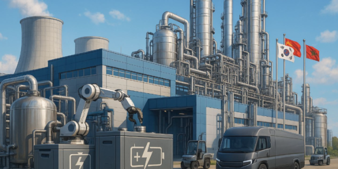 مصنع لتكرير الليثيوم يعزز موقع المغرب في سلاسل توريد السيارات الكهربائية