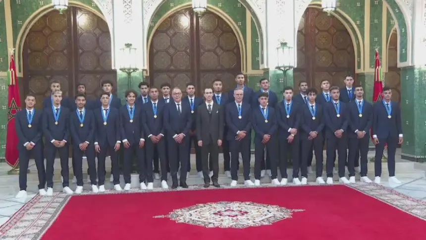 الأمير مولاي الحسن يترأس حفل استقبال على شرف أبطال العالم لأقل من 20 سنة