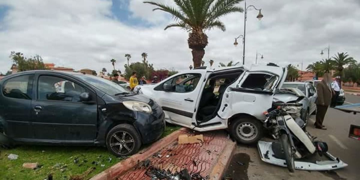 حوادث السير .. 14 قتيلا و2233 جريحا بالمناطق الحضرية خلال أسبوع