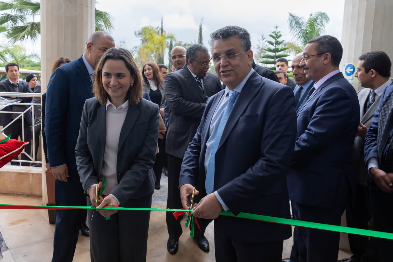 وهبي ومزور يدشنان مرافق جديدة بالمحكمة الابتدائية ببرشيد