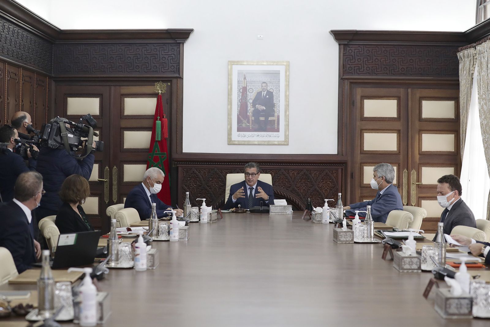 أخنوش يدعو وزراء حكومته إلى التحسيس بورش الحماية الاجتماعية