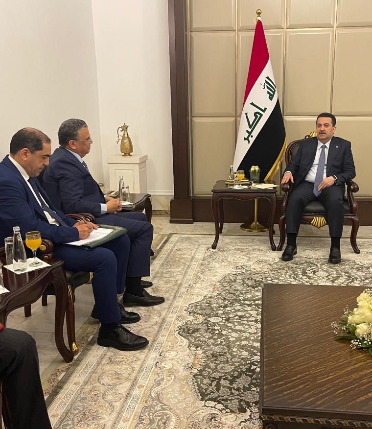 وهبي في العراق لتعزيز التعاون القضائي بين البلدين