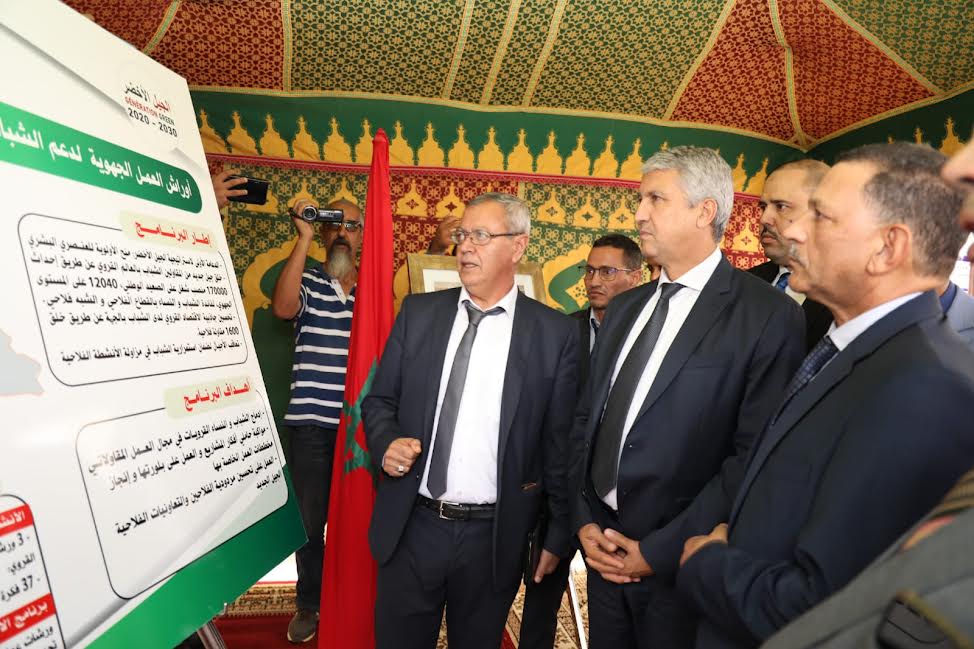 صديقي يطلق مشاريع للتنمية الفلاحية بإقليمي الدريوش وجرسيف