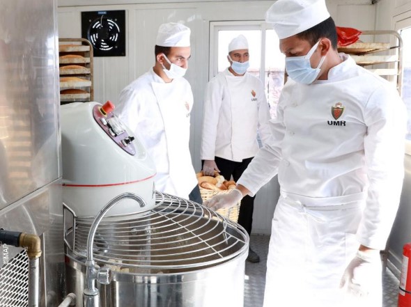 المديرية العامة للأمن الوطني تعبئ وحدتين متنقلتين لإعداد الطعام لفائدة المتضررين