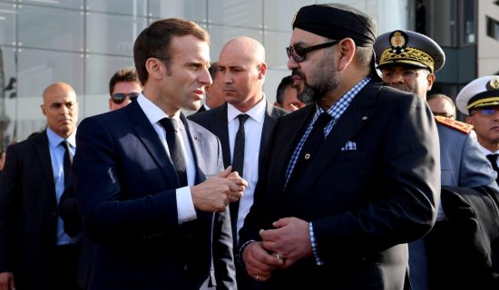 الملك يهنئ إيمانويل ماكرون بمناسبة إعادة انتخابه رئيسا لفرنسا