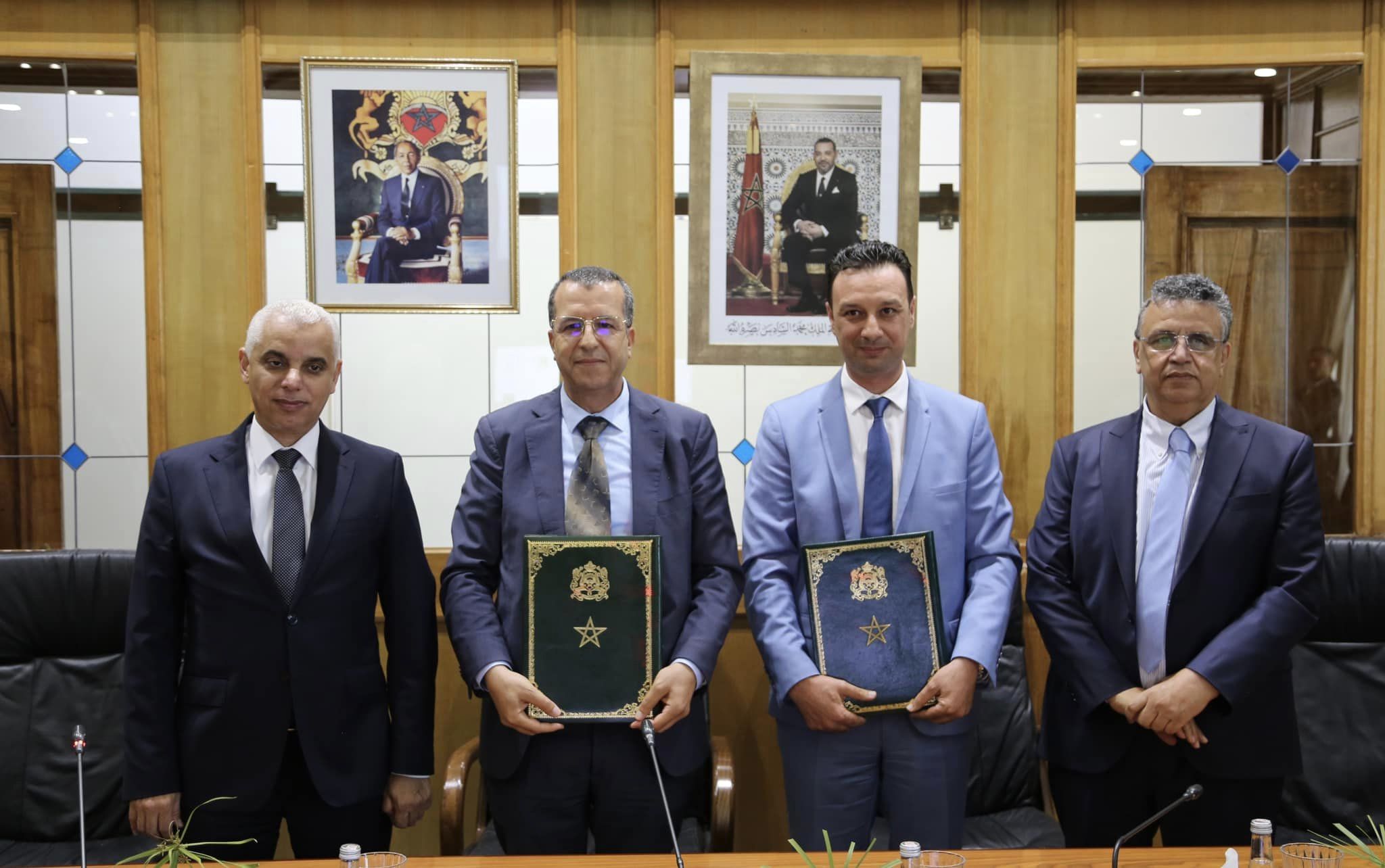 أعمال اجتماعية.. اتفاقية شراكة بين وهبي وآيت الطالب لفائدة موظفي العدل والصحة