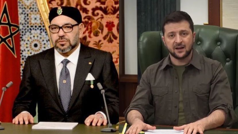 الملك يهنئ الرئيس الأوكراني لمناسبة العيد الوطني لبلاده