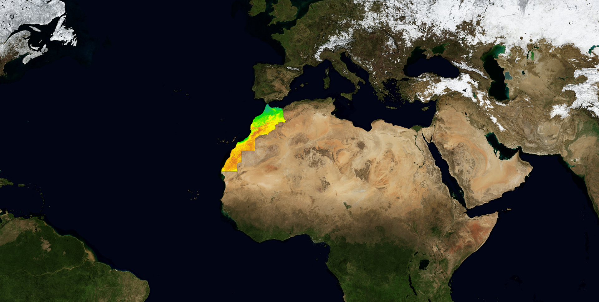 "GEPMapping"بوابة جغرافية للموارد المتجددة في المغرب وإفريقيا