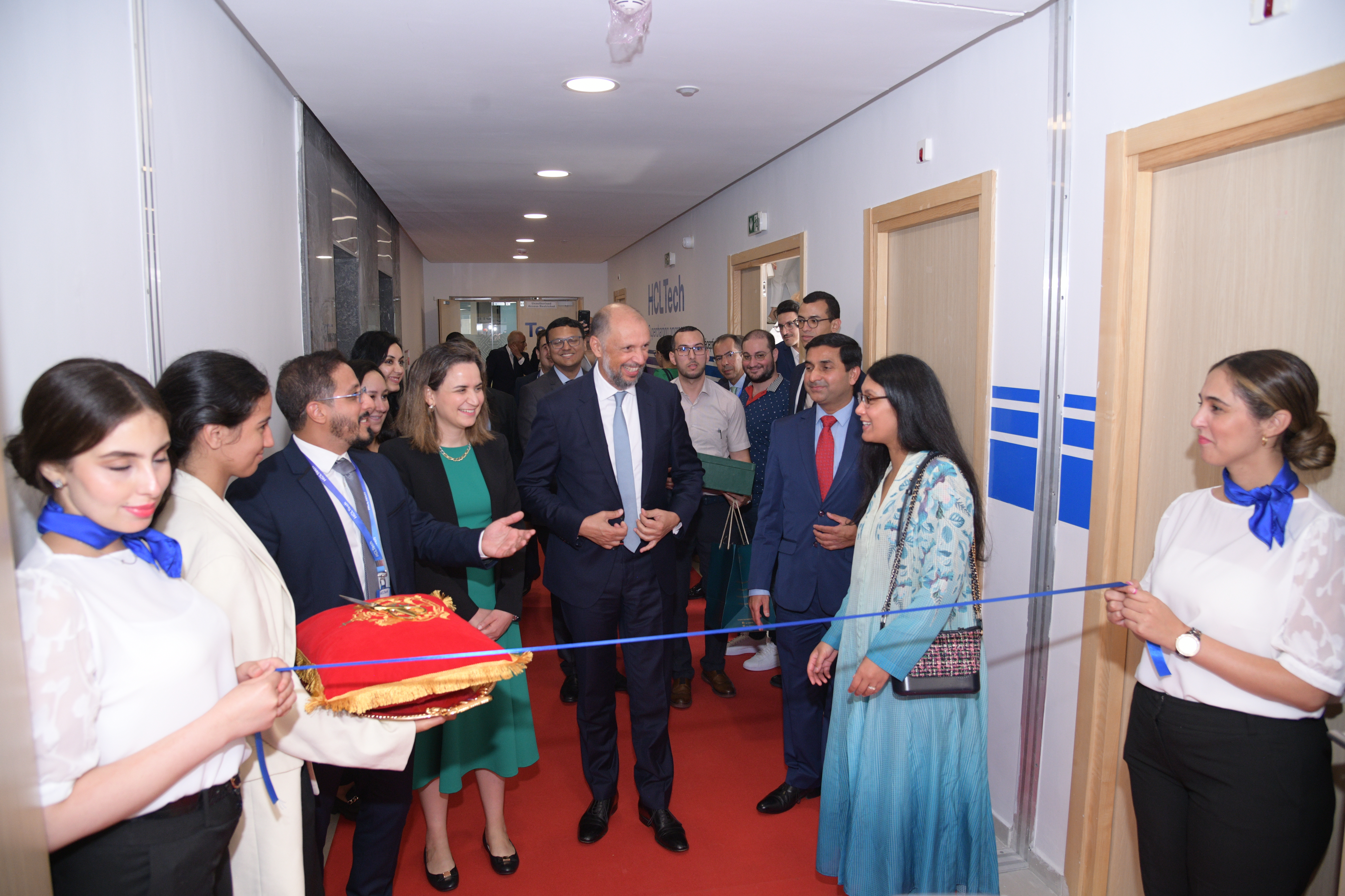 مزور تدشن مركزHCL Technologies  العالمي لترحيل البرمجيات بسلا