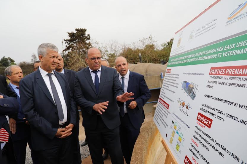 صديقي يدشن أوراشا بمعهد الحسن الثاني للزراعة والبيطرة