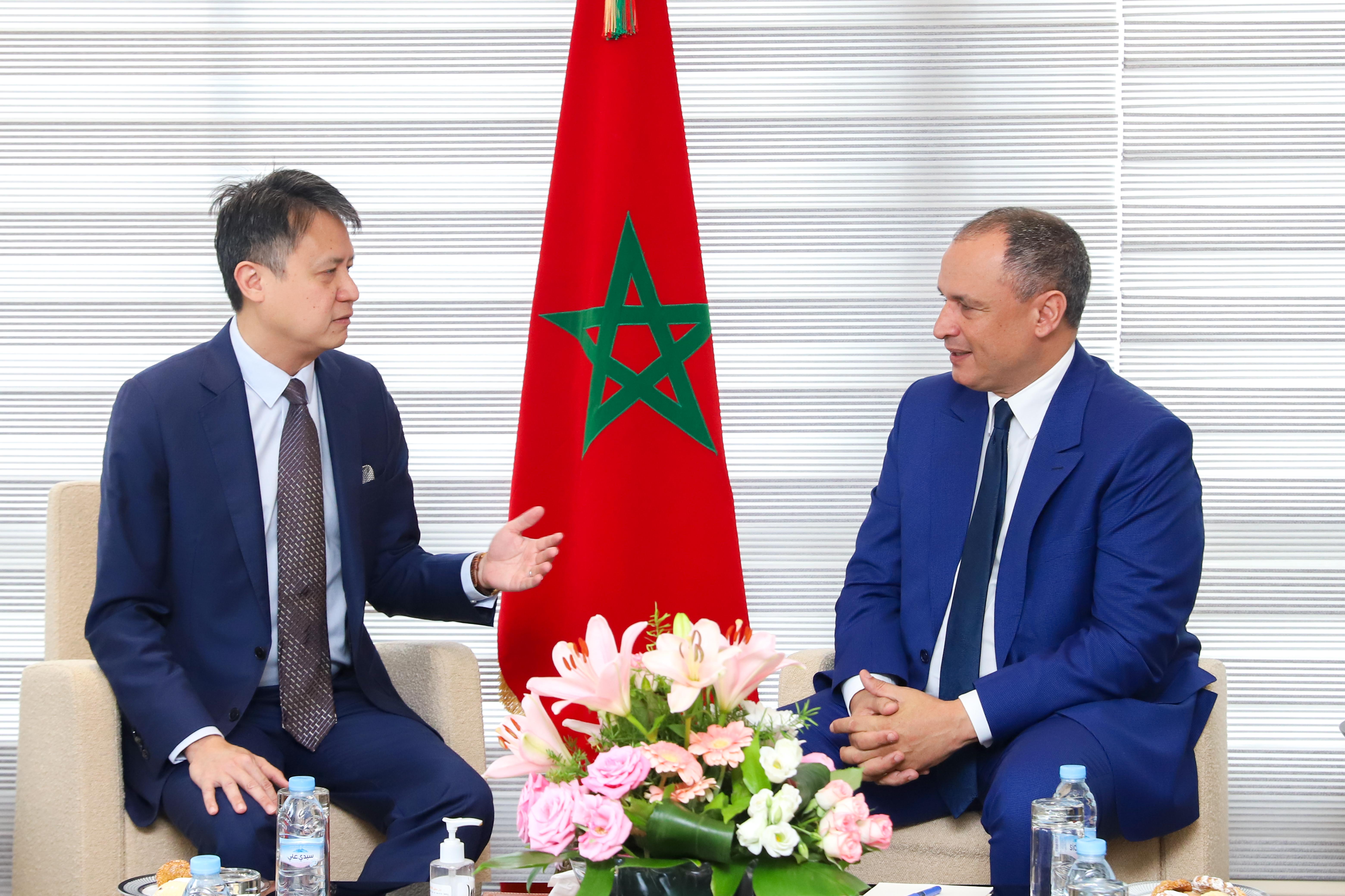 مزور يستقبل مدير عام المنظمة العالمية للملكية الفكرية