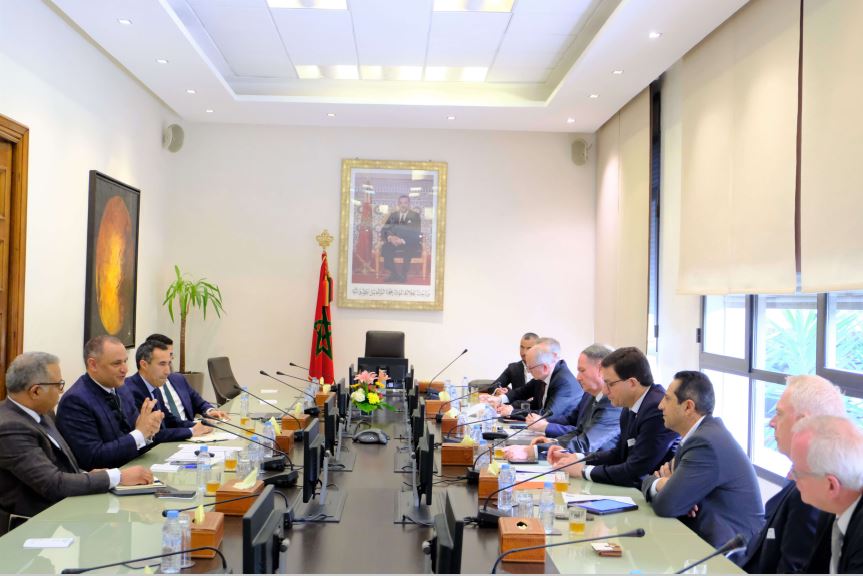 مزور يسوق فرصا استثمارية لرجال أعمال ألمان