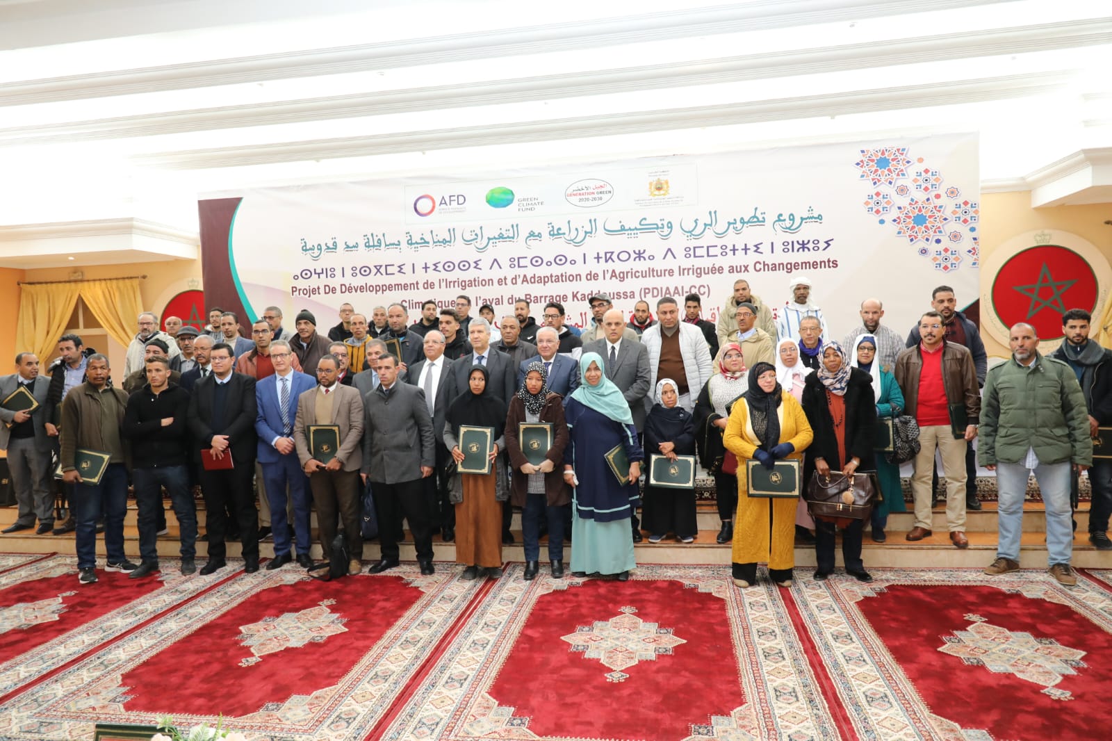 توقيع 61 اتفاقية لتحصين  فلاحة الواحات ضد التغيرات المناخية