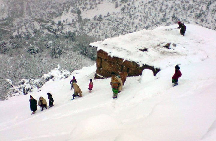 نشرة إنذارية .. تساقطات ثلجية الثلاثاء و الأربعاء بعدد من مناطق المملكة