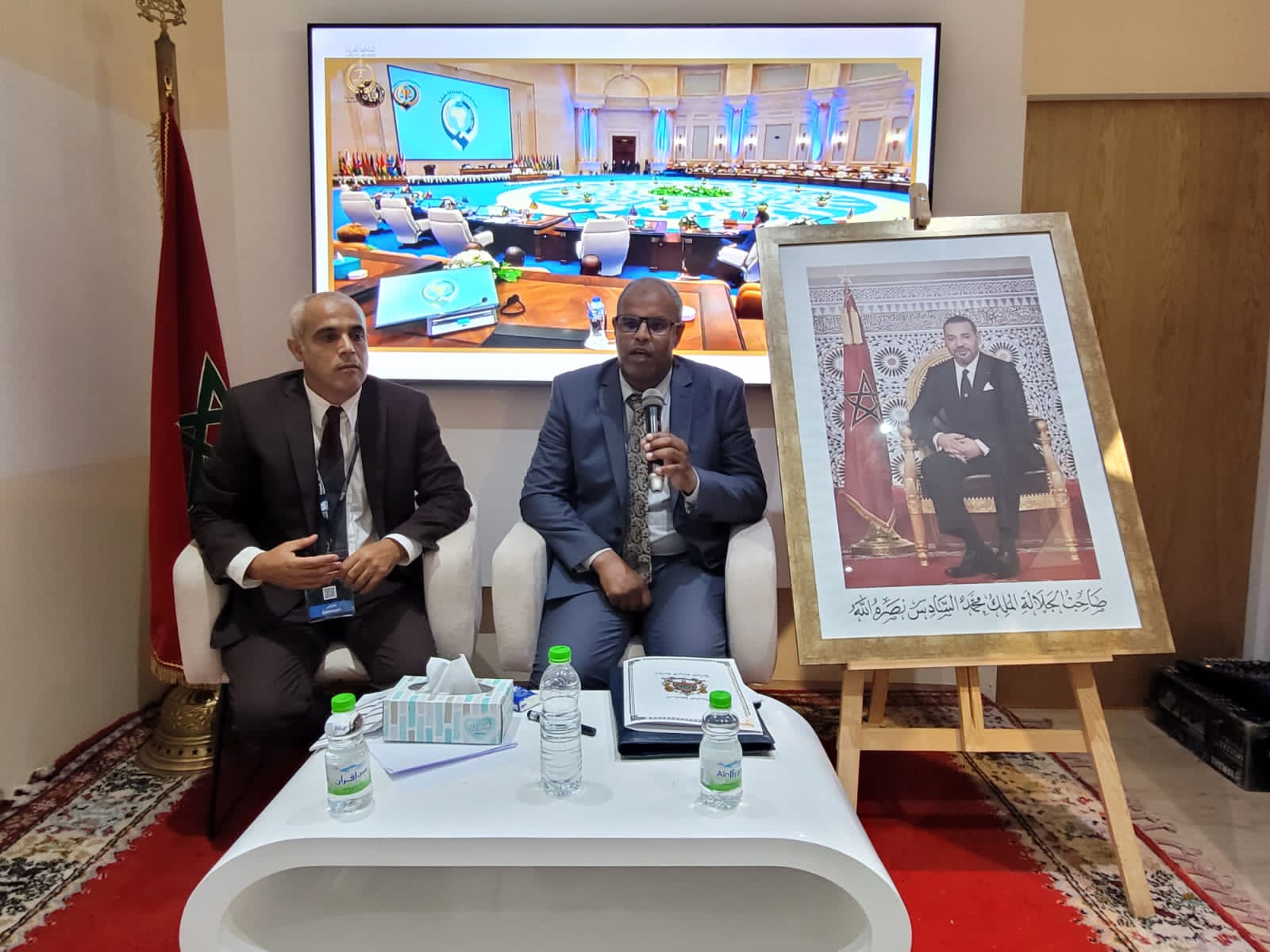 رئاسة النيابة العامة تناقش أبعاد "الأجل المعقول" في معرض الكتاب