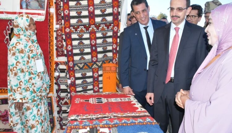 إقبال كبير على أروقة المعرض الإقليمي للصناعة التقليدية بطاطا