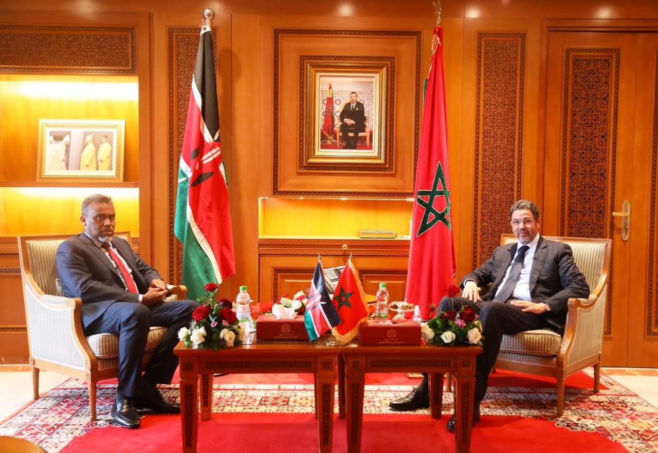 عبد النباوي يتباحث سبل التعاون مع المدعي العام الكيني